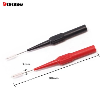 

Multimeter Automotive Car Tester Oscilloscope Attachment Needle Tester Ammeter Tips Cope Meter Test Leads Probe Professional