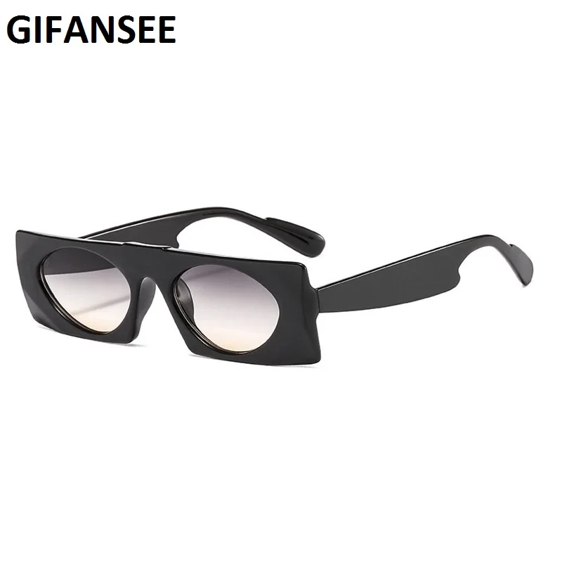 GIFANSEE, квадратные солнцезащитные очки для женщин, модные, роскошные, брендовые, винтажные очки, дизайнерские, Ретро стиль, очки, солнцезащитные очки, uv400