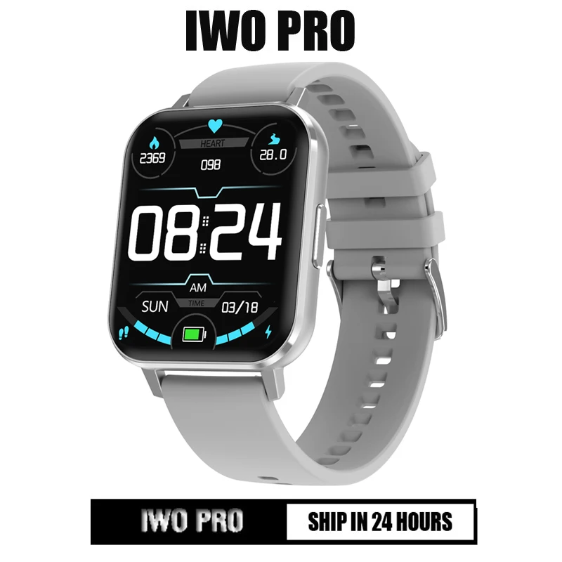 IWO PRO DTX Smart Watch 1.78 inch Screen DT X Smartwatch Waterproof Heart Rate Monitor Fitness Tracker for Android Apple PK W26
