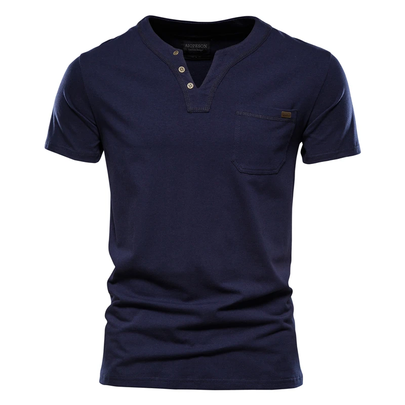Herren T-shirt Aus Baumwolle Für Sommer Sport Und Freizeit_voghion.com
