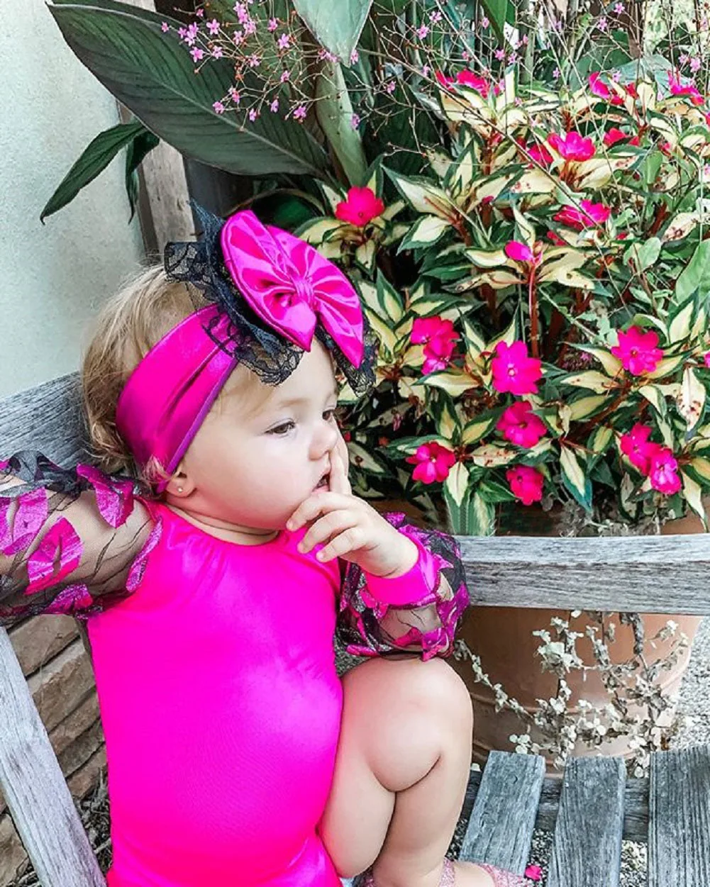 Одежда для новорожденных девочек, комбинезон с длинными рукавами и рисунком губ, комбинезон, боди
