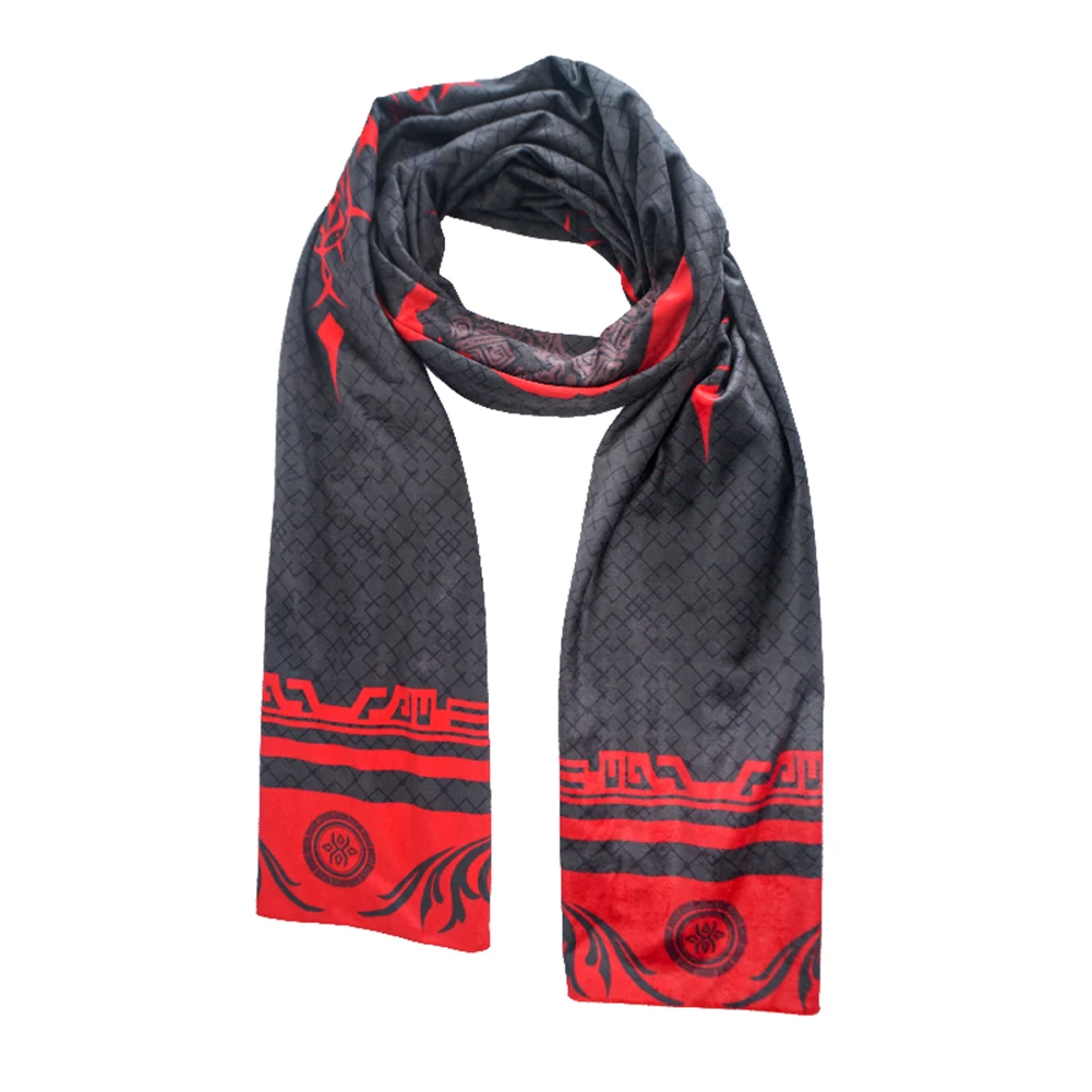 Brdwn Mo Dao Zu Shi Grandmaster of Demonic Cultivation Lan Wangji Wei Wuxian Cosplay Scarf Anime Scarves