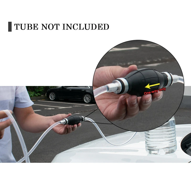 6mm/8mm/10mm/12mm Hand Fuel Pump Diesel Oil Transfer Petrol Line Rubber