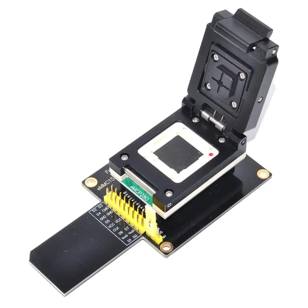 ALLSOCKET BGA280 адаптер тестовая розетка для samsung Note4 Alpha KMR2M0009M-A803 чип-офф Инструмент для извлечения данных(BGA280-SD адаптер