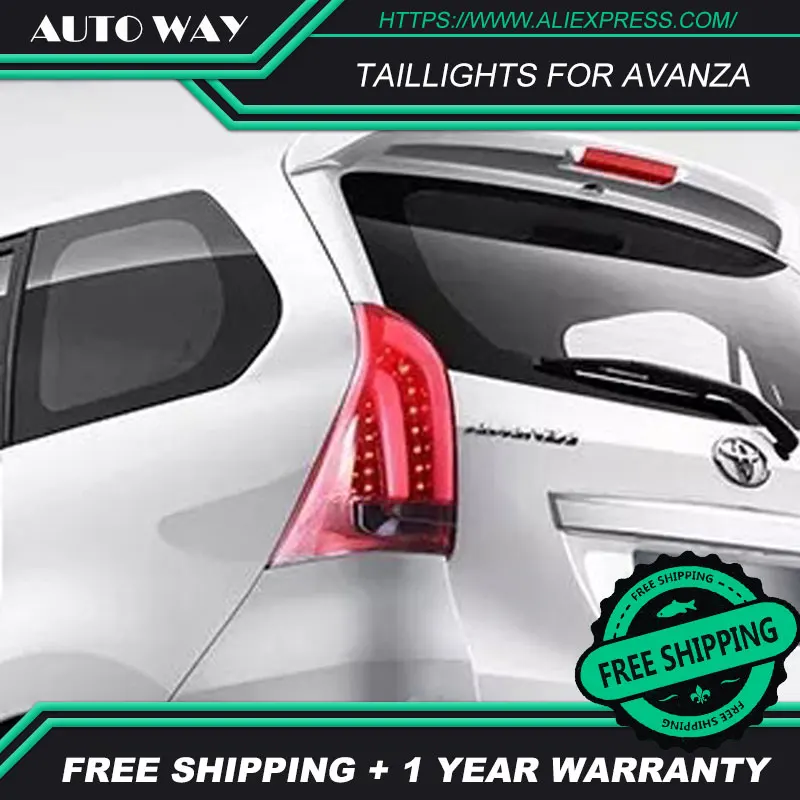 Автомобильный Стильный чехол для Toyota AVANZA 2012-2015 задние фонари светодиодный задний