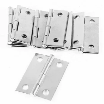 

1.5in Length Hinges Stainless Steel Butt Hinges Cabinet Small Jewelry Box