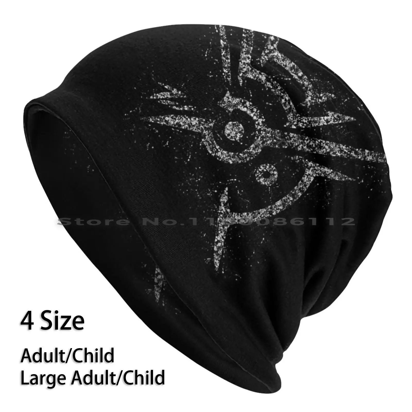 Dishoned-Outsider Mark-Splatter Art Berretti Cappello Lavorato A Maglia Disonored Outsider Mark Eye Corvo Killer Attano Steampunk Gaming