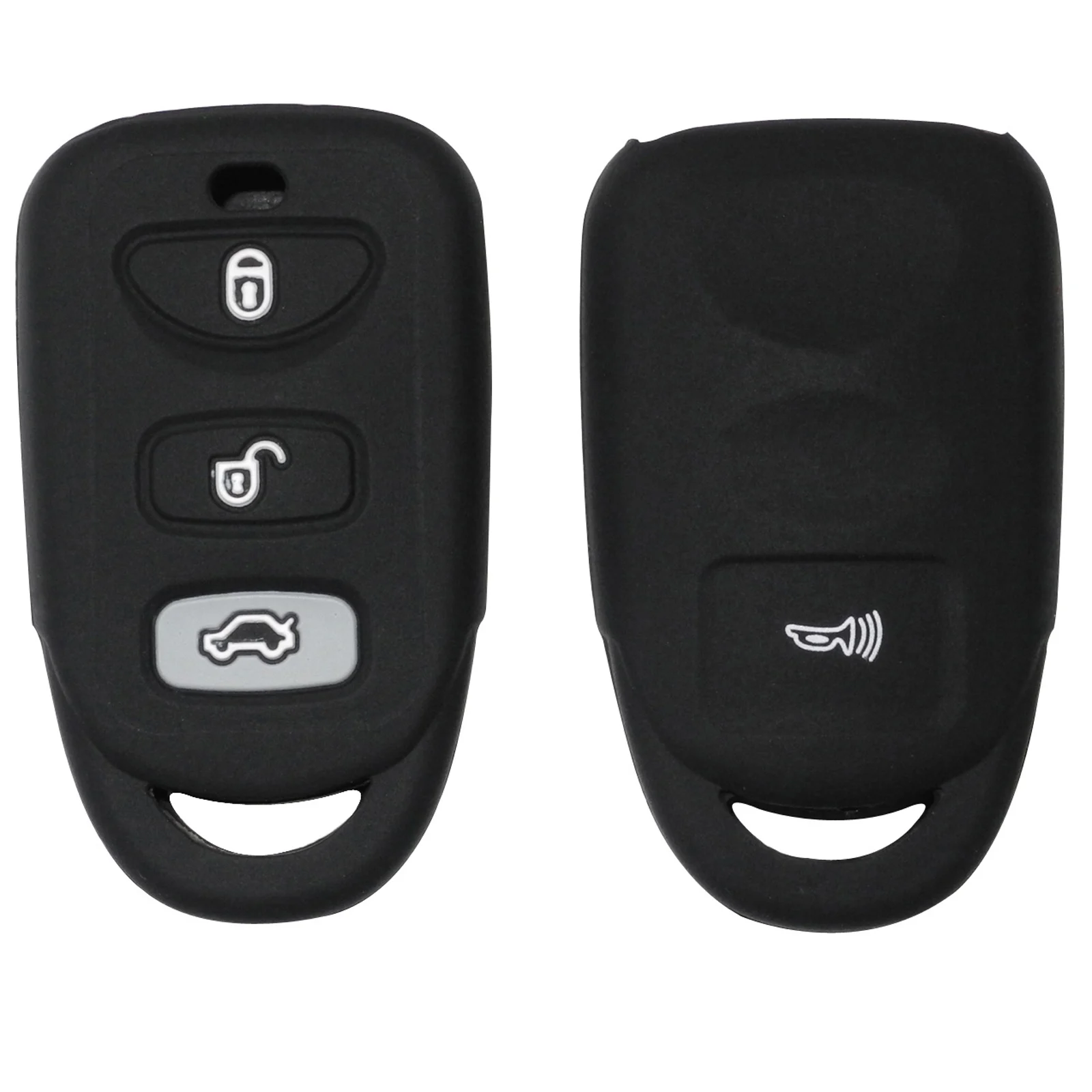 Bilchave 3 + 1 кнопки для Hyundai KIA Tuscon Elantra Рио Sportage Rondo акцент FOB Силиконовый чехол