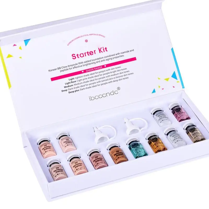 

Meso White Brightening Concealer Ampoule Skin Cream Mix Shades Natural Nude Concealer Make Up Base Foundation Cosmetic New