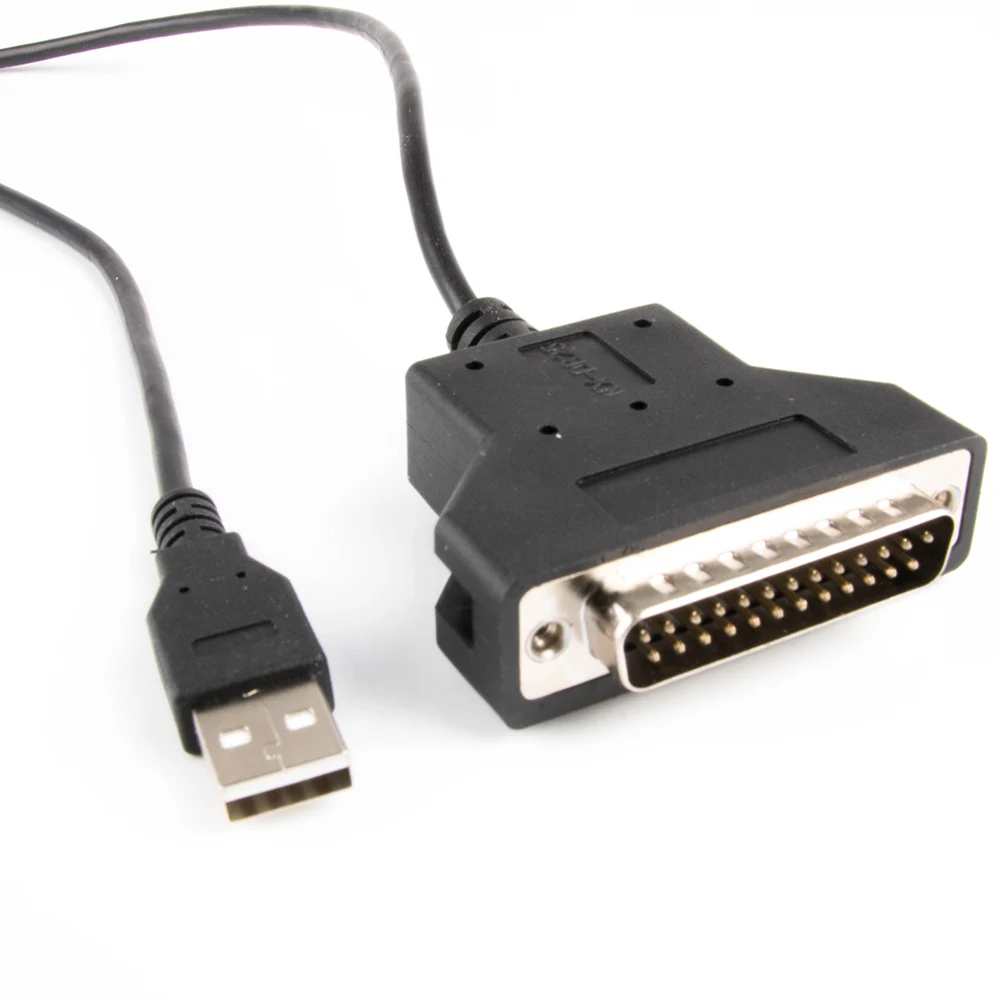USB к DB25 мужской RS232 преобразователь последовательного CP2102 Кабель для