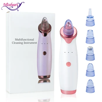 

MissHeart Blackhead Remover Facial Cleaner Deep Pore Acne Pimple Removal Vacuum Suction Facial Diamond Beauty Care SPA Tool Skin
