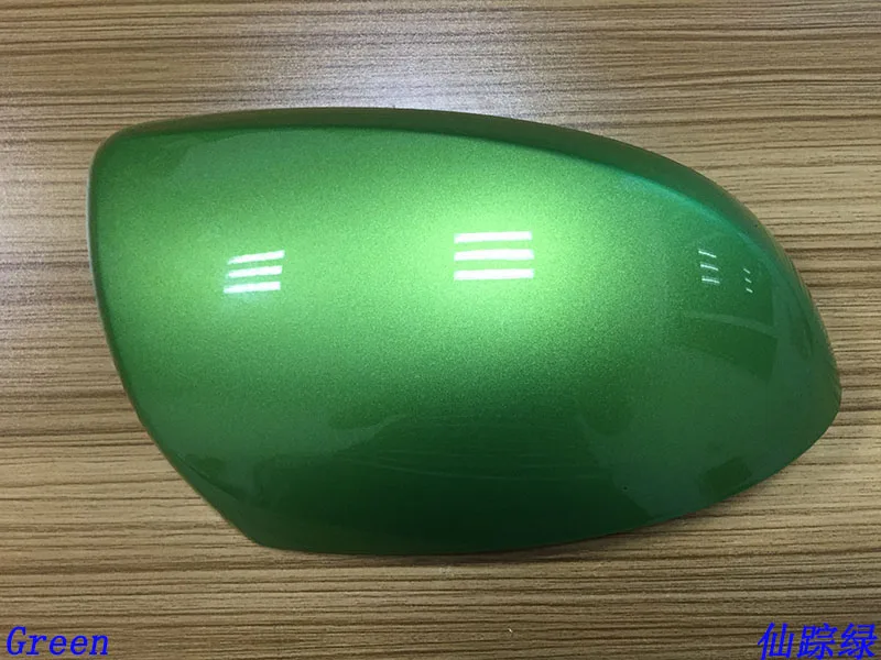 car accessories for Mazda 2 Rearview mirror cover Reverse mirror shell 2007 - Цвет: Green Right