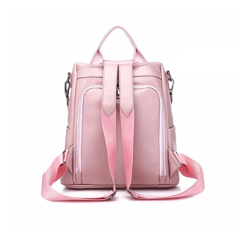 Модная женская сумка из искусственной кожи, рюкзак с бантом, трендовая сумка, школьная сумка, большой вместительный рюкзак, сумка для ноутбука, сумка для мам, дорожная сумка