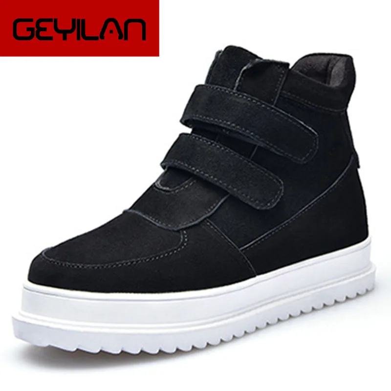 

2017 fashion Women Casual Shoes Women Winter shoes Warm Ankle shoes Round Toe Female shoes