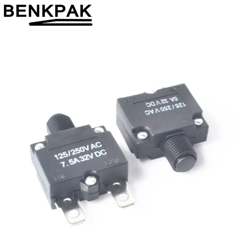 2pcs thermal switch circuit breaker overload protector overload switch PocdaP ne