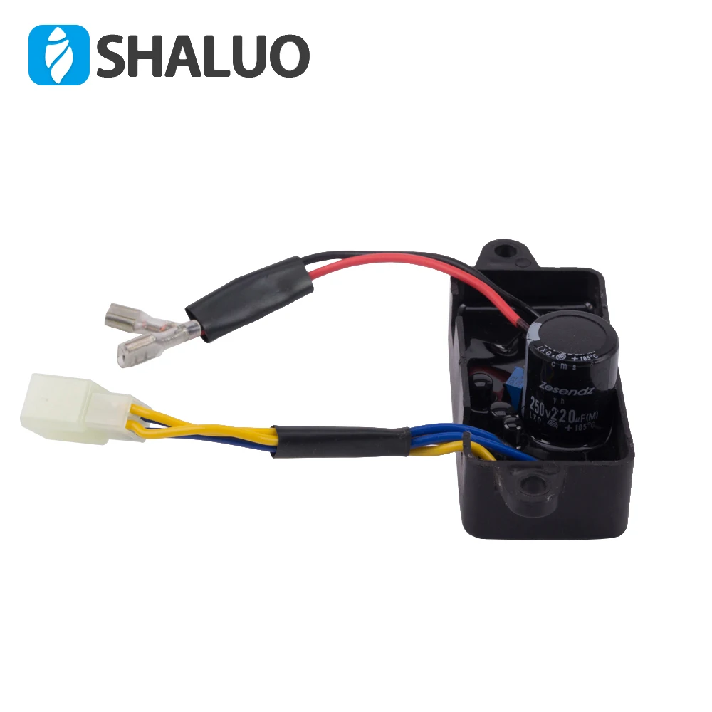 Однофазный бензиновый генератор 2 кВт регулятор напряжения.|single phase regulator|single voltage