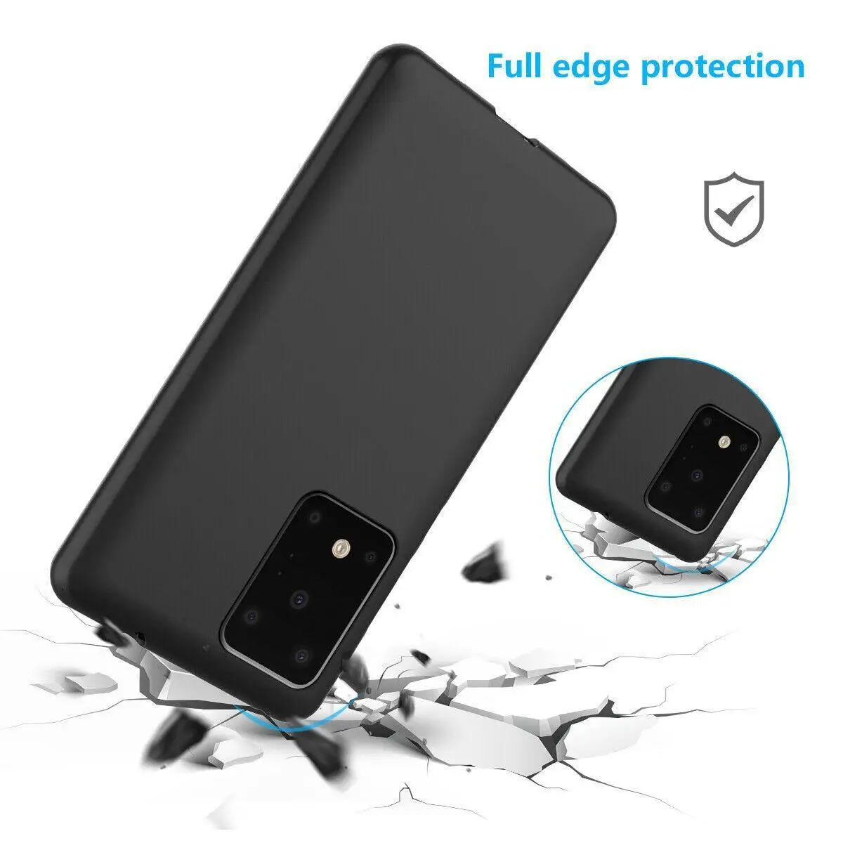 Matte TPU Frosted Silicon Phone Cover For Samsung Galaxy S20 Plus Ultra A51 A71 A81 A50 A70 A91 Note 10 S10 Lite Mobile Cases | Мобильные