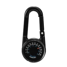 Mayitr 1 шт. Многофункциональный Пеший Туризм Металлический Карабин Мини Компас Пеший Туризм Путешествие Восхождение Металл Мини 3-в-1 компасы брелок