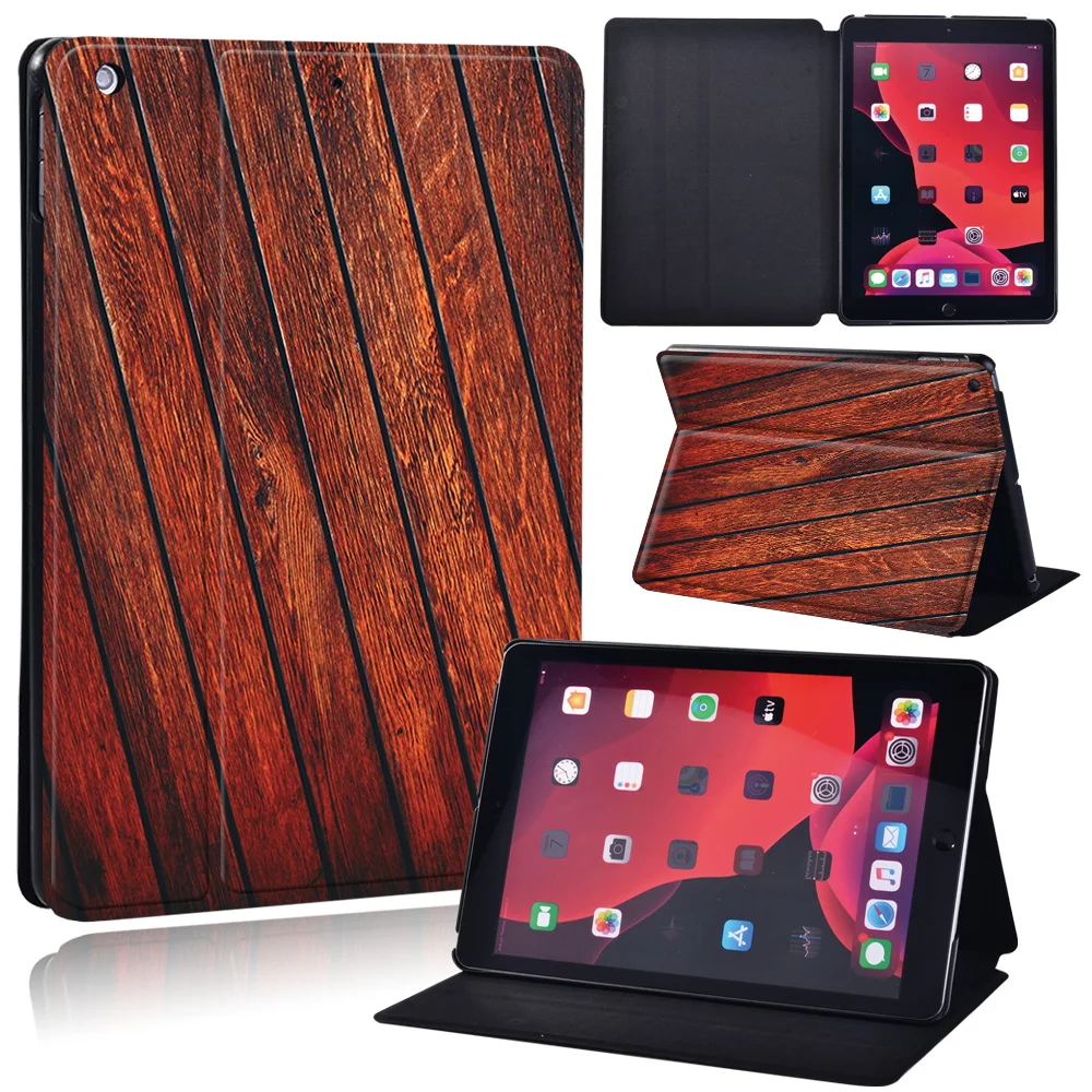 Funda Ipad 10”2 2021 Case Pu Leather Tri-fold Ebook Case For Ipad 9 10.2  Case Tablets Sleeve Ipad 9th Generation Stand Cover - Tablets & E-books  Case - AliExpress