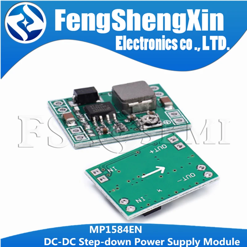 5 шт./лот Сверхмаленький модуль питания MP1584EN 12V9V5V3V LM2596 24 В|Интегральные схемы| |