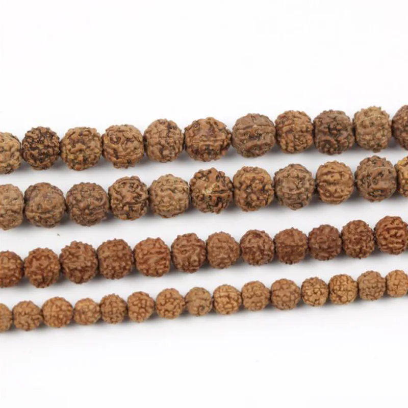 

6/8/10MM 108pcs Tibetan Vajra Bodhi Rudraksha Beads for Making Jewelry Mala Prayer Meditation Buddhist Diy Necklace Bracelets