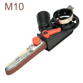 

DIY Sander Sanding Belt Adapter For 115/125 Electric Angle Grinder M10 M14 Thread Spindle For Industury Woodworking Metalworking