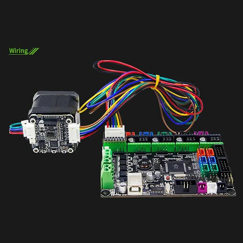 Makerbase 3D печать замкнутый контур шаговый двигатель NEMA17 MKS SERVO42A разработан, что предотвращает потерю шагов