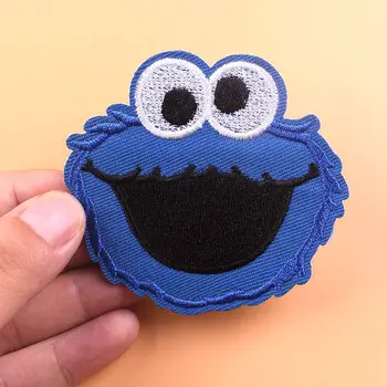 

Cartoon Anime (Size:7x6.5cm) Iron On Patch For Clothing Iron On Embroidered Patch For DIY T-shirt Badge Clothes Accessories