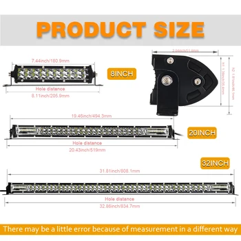 CO LIGHT Super Slim 12D LED Light Bar 6