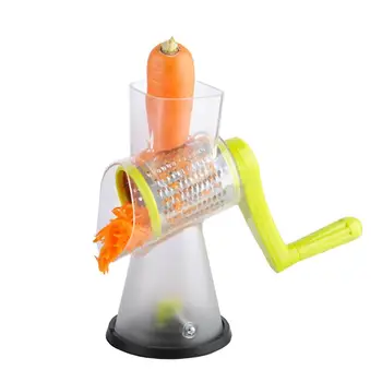 

Kitchen Multifunctional Round Slicer Potato Manual Vegetable Cutter Slicer Shredder Cheese Grater Cheese Kitchen Gadgets