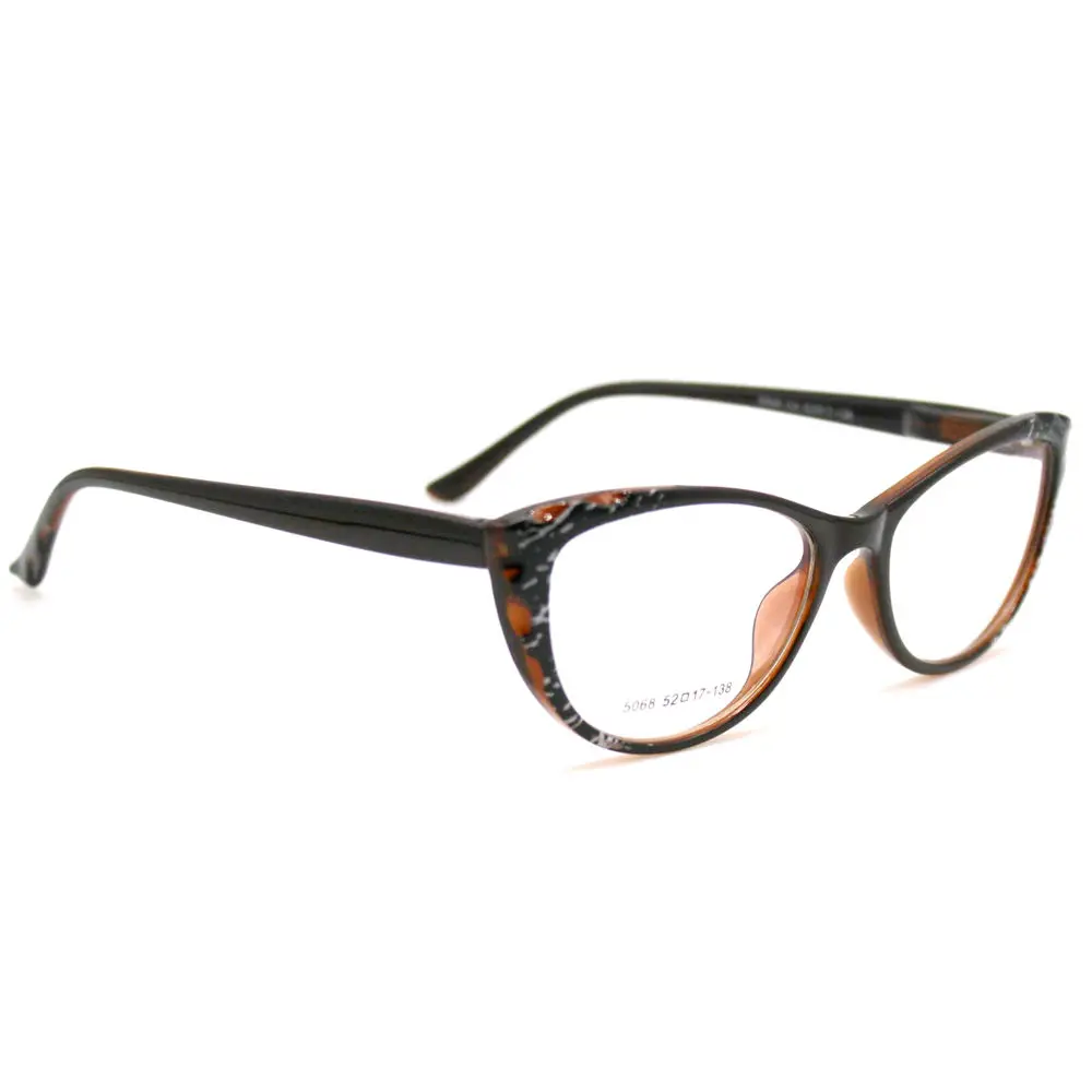 LuckTime повседневные Модные женские очки, оправа кошачьи глаза, женские очки для близорукости, оправа для очков по рецепту Lucky Time, оправы для очков#5068
