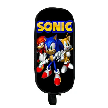 

Sonic Pencil Case Students Double Layer Pencil Bag for Kids Gifts Cute Stationery Bag Boys Girls Beautiful Pen Box