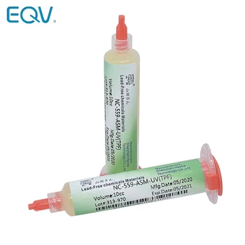 

NC-559-ASM BGA PCB No-Clean Solder Paste Welding Advanced Oil Flux Grease 10cc Soldering Repair for DIY Electronic modules