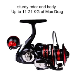 Metal Spinning Wheel 2000-7000 Reel 5.2:1 Fishing Reel Long Throwing Wheel and Bait Wheel Suitable for Sea Fishing