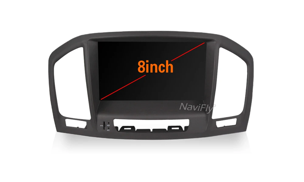 Best NaviFly IPS DSP Android 9.0 Car Multimeida Player GPS Navigation for Opel/Vauxhall/Insignia CD300 CD400 2009-2012 with Wifi BT 5