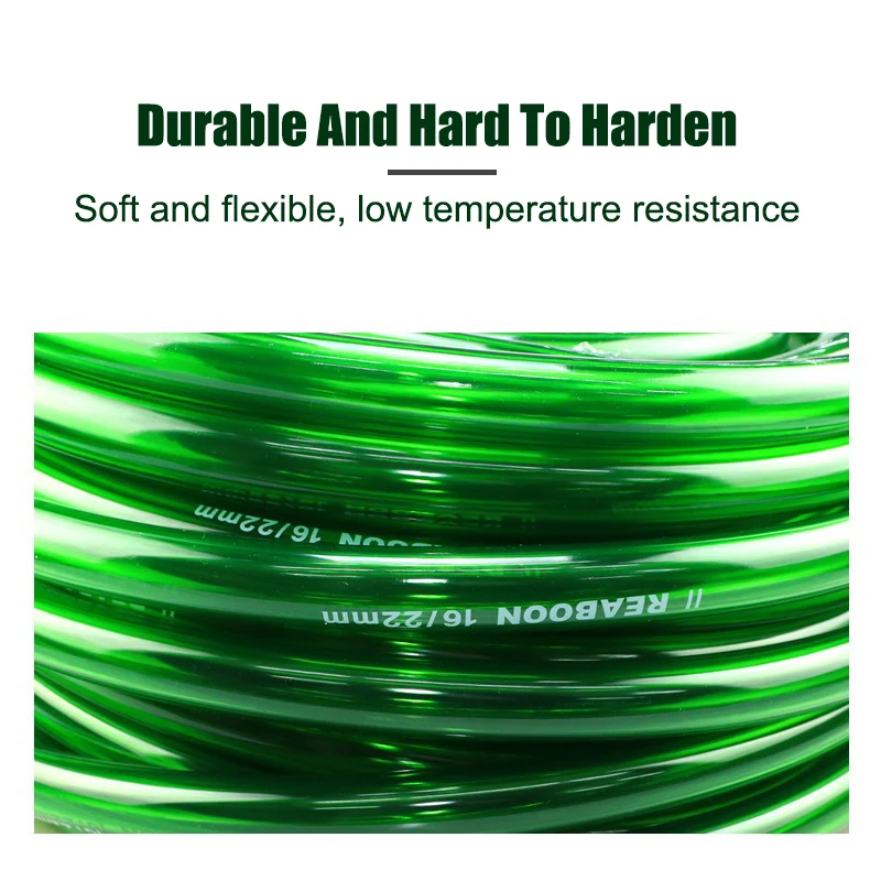 8-19mm Fish Tank Pipe Aquarium Green Hose for Water Pump Filter Accessories Tube Aquarium Cleaning Tool Garden Irrigation Hose 3