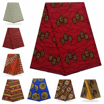 

African Pagne Wax Tissus African Fabric Soft New Latest 100% Cotton African Fabric Real Wax Print Ankara Original Wax Fabric