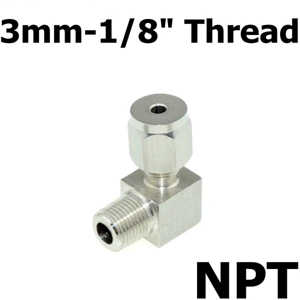 1/" PT наружная резьба NPT 6 мм 8 мм 10 мм 1/4 дюймов труба двойной наконечник трубы утягивающий налокотник фитинг соединитель из нержавеющей стали 304 - Цвет: 10