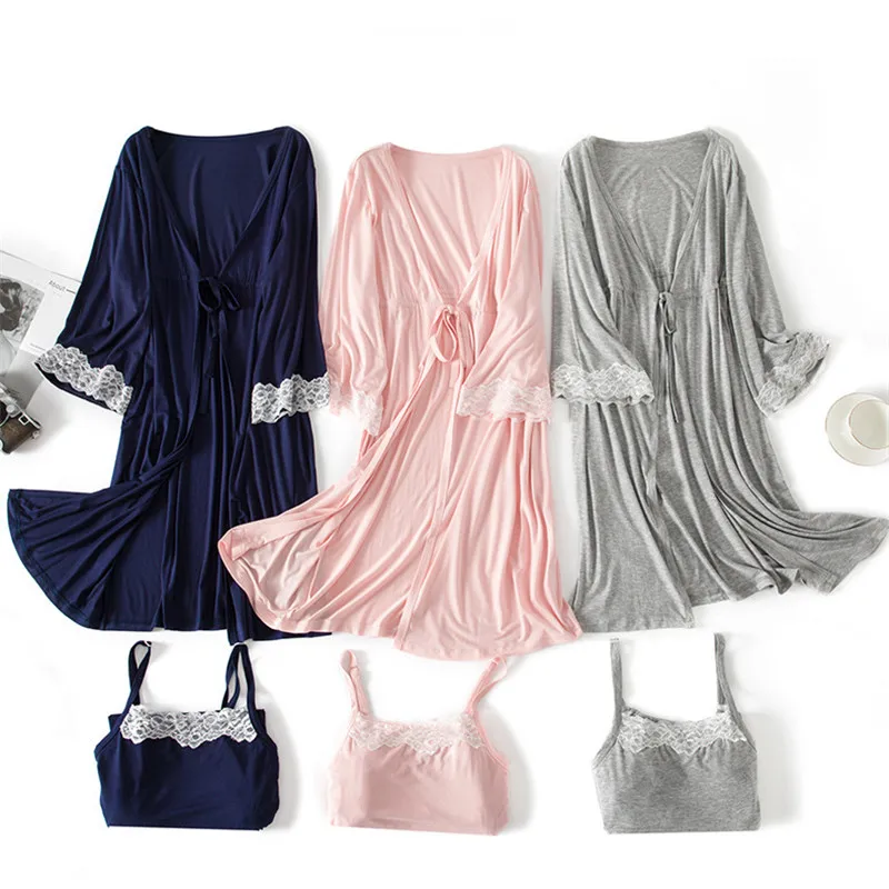 2pcs/Set Pregnancy Pajamas Sleepwear Nursing Pregnant Woman Sling