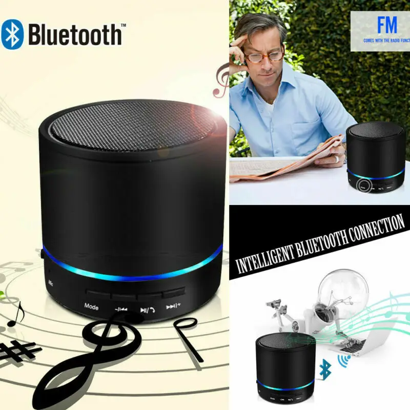 Интеллектуальный перезаряжаемый беспроводной Bluetooth динамик портативный мини-динамик просто