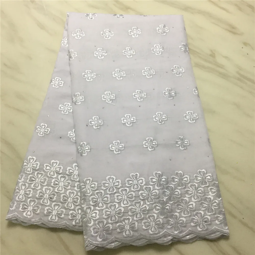 

Wholesale High Quality Swiss Voile Lace In Switzerland Pretty whiteSwiss Voile Laces For African Sewing Dress