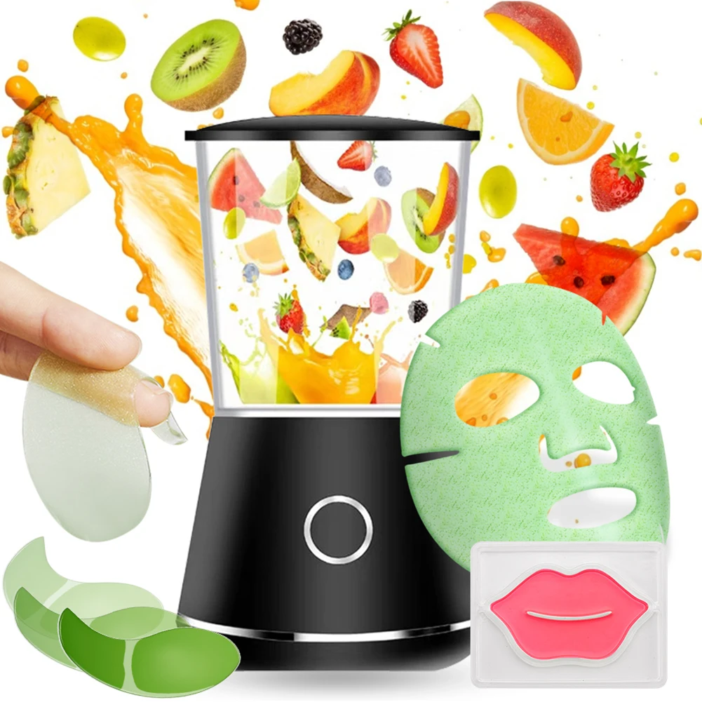 Face Mask Maker Machine Facial Treatment DIY Automatic Fruit Natural Vegetable Collagen Home Use Salon SPA Care | Красота и здоровье