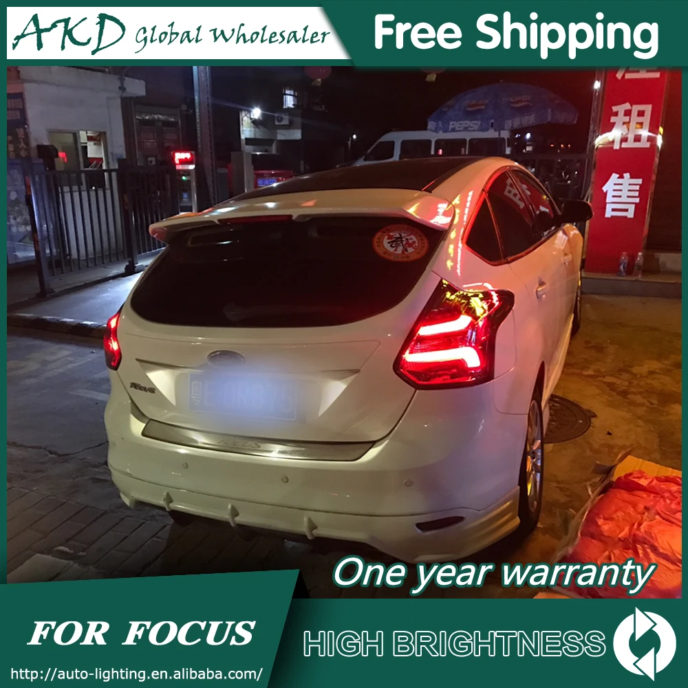 Задний фонарь для автомобиля Ford Focus- фокус светодиодная сигнальная лампа Противотуманные фары DRL дневные ходовые огни тюнинг автомобильные аксессуары