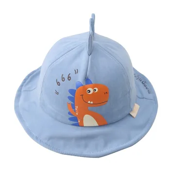 

Casual Fashion Baby Cap Kids Toddler Cute Cartoon Printing Bucket Hat Children's Gift
