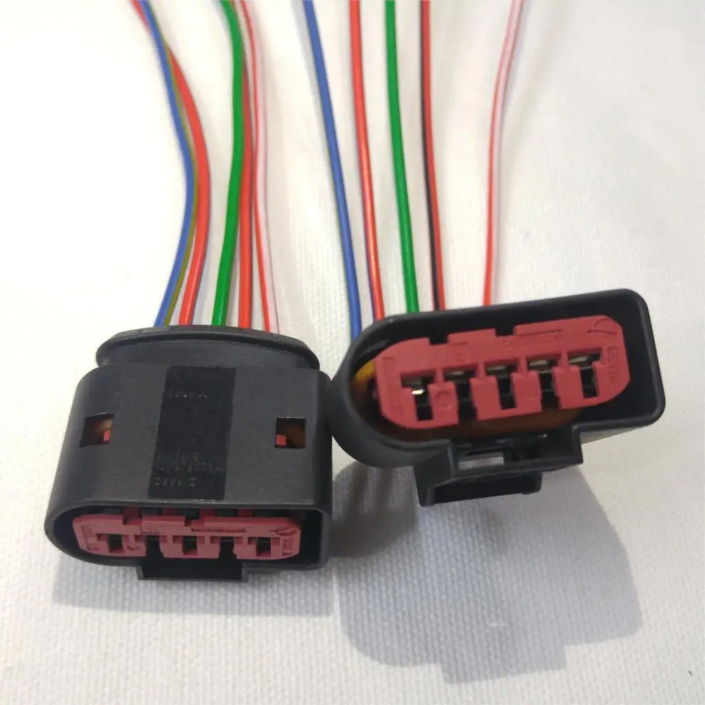 

New Genuine 1pcs 5Pin Mass Air Flow Sensor Connector Plug for VW Golf Jetta Passat