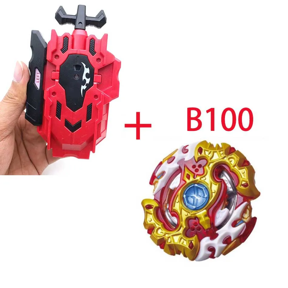 Горячие стили B85 Bayblades Металл Fusion Beyblade Brust Топ Bayblade burst bay blade Launcher Bayblade игрушки для детей Подарки - Цвет: B100