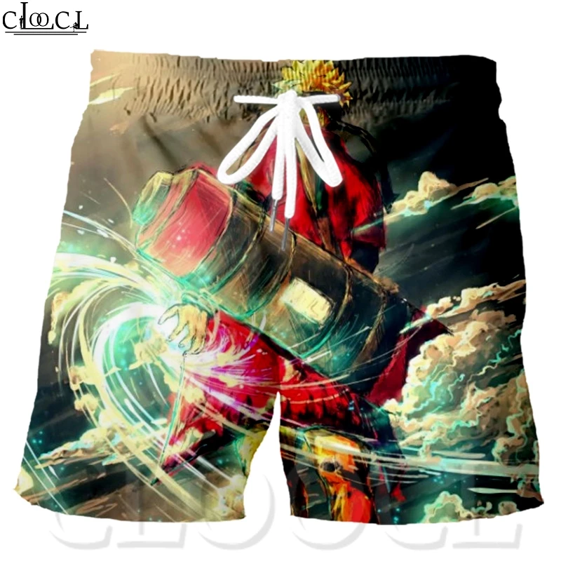 Мужские повседневные шорты с 3D принтом CLOOCL NARUTO HOKAGE Uzumaki Naruto спортивные штаны