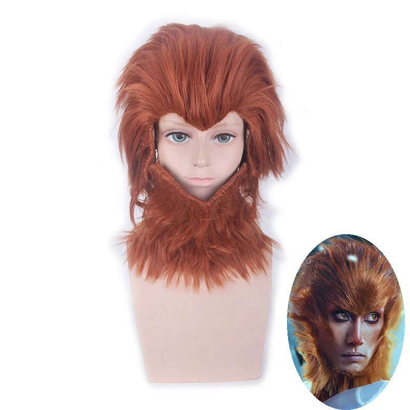 

Monkey King: Hero Is Back The Monkey King Sun Wukong Cosplay Wig Halloween Party Carnival Costume Synthetic Wigs