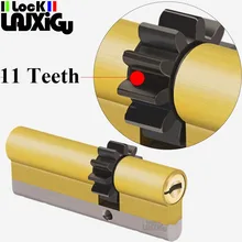 Common  11 teeth Super C level lock  Security Copper Lock Cylinder Interior Bedroom Living  Brass Locking Security Door lock