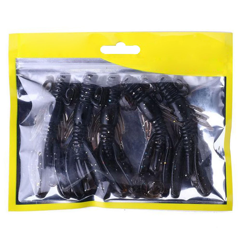 5 искусственных мягких силиконовых приманок приманки для рыбной ловли червя